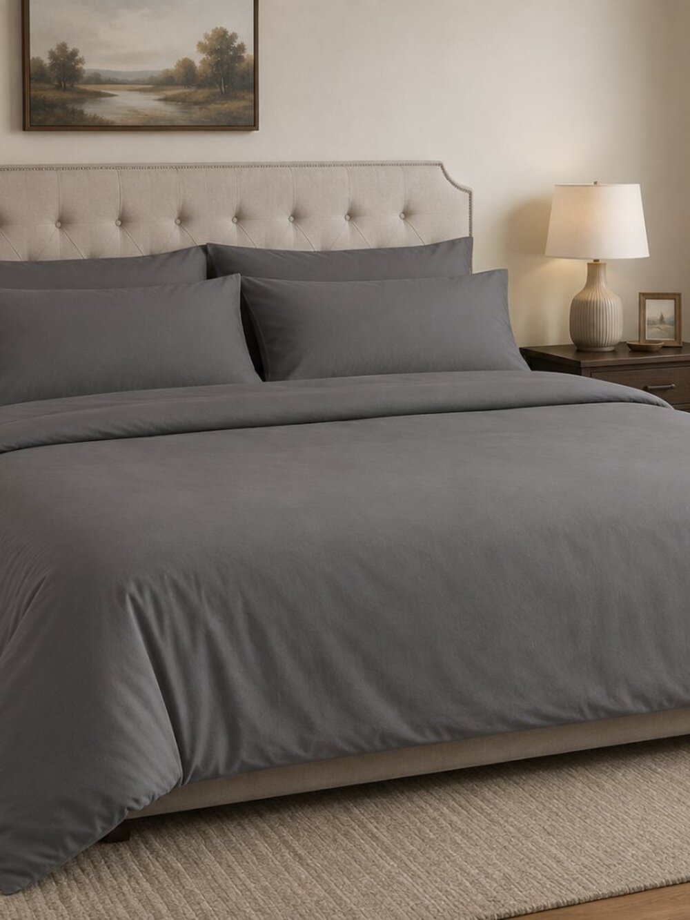 Tuft and needle 100% linen duvet cover